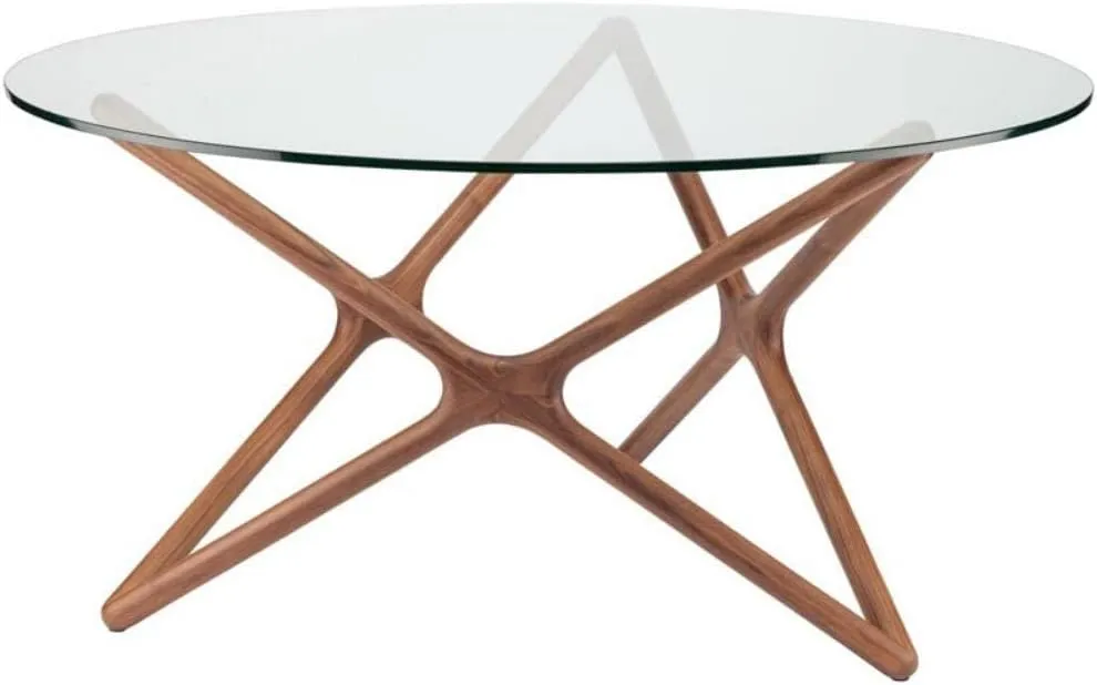 36" Inch Round Glass Table Top 1/4" Thick Flat Polish Edge Tempered by Fab Glass and Mirror
