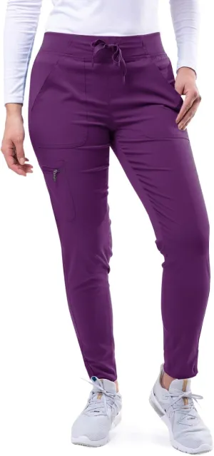 Adar Pro Scrubs for Women - Ultimate Yoga Jogger Scrub Pants