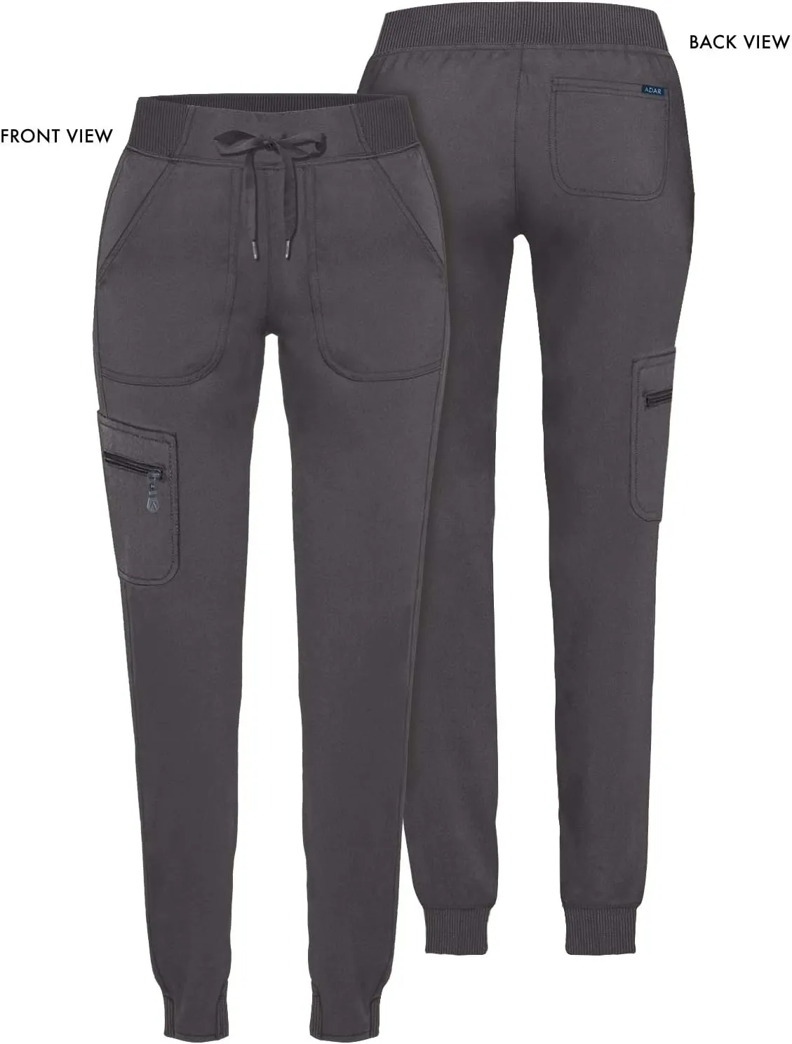 Adar Pro Scrubs for Women - Ultimate Yoga Jogger Scrub Pants