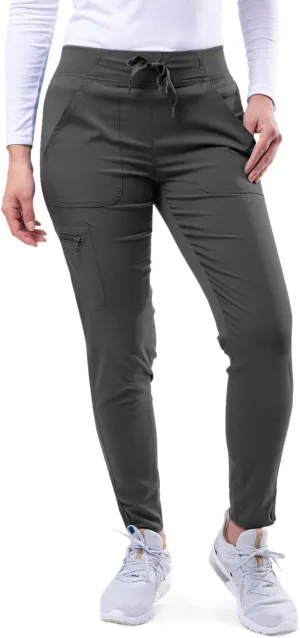 Adar Pro Scrubs for Women - Ultimate Yoga Jogger Scrub Pants