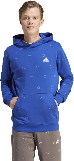 adidas Seasonal Essentials Monogram Graphic Hoodie Men's Tracksuit Top