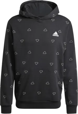 adidas Seasonal Essentials Monogram Graphic Hoodie Men's Tracksuit Top