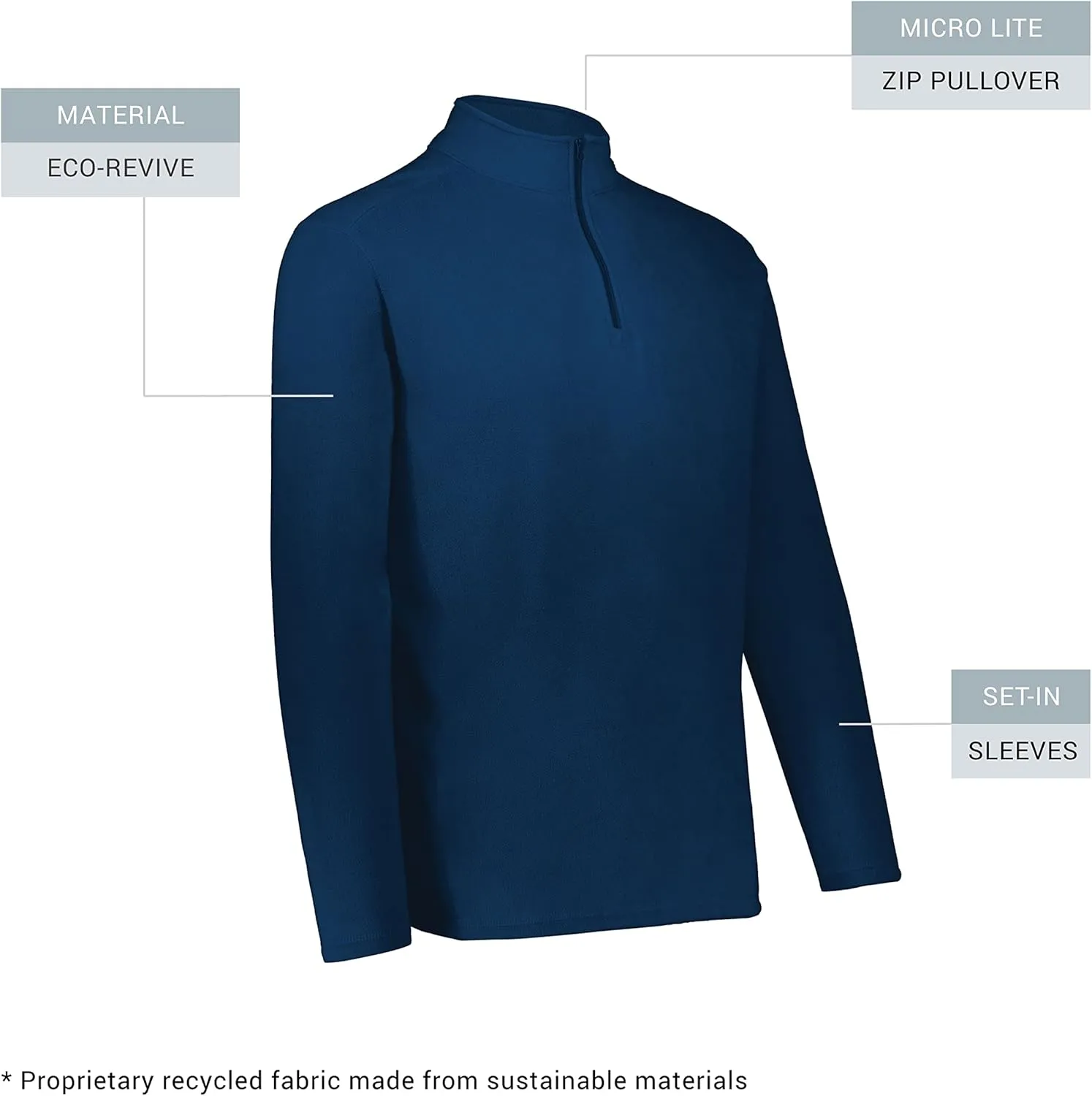 Augusta Sportswear Men's Micro-lite Fleece 1/4 Zip Pullover