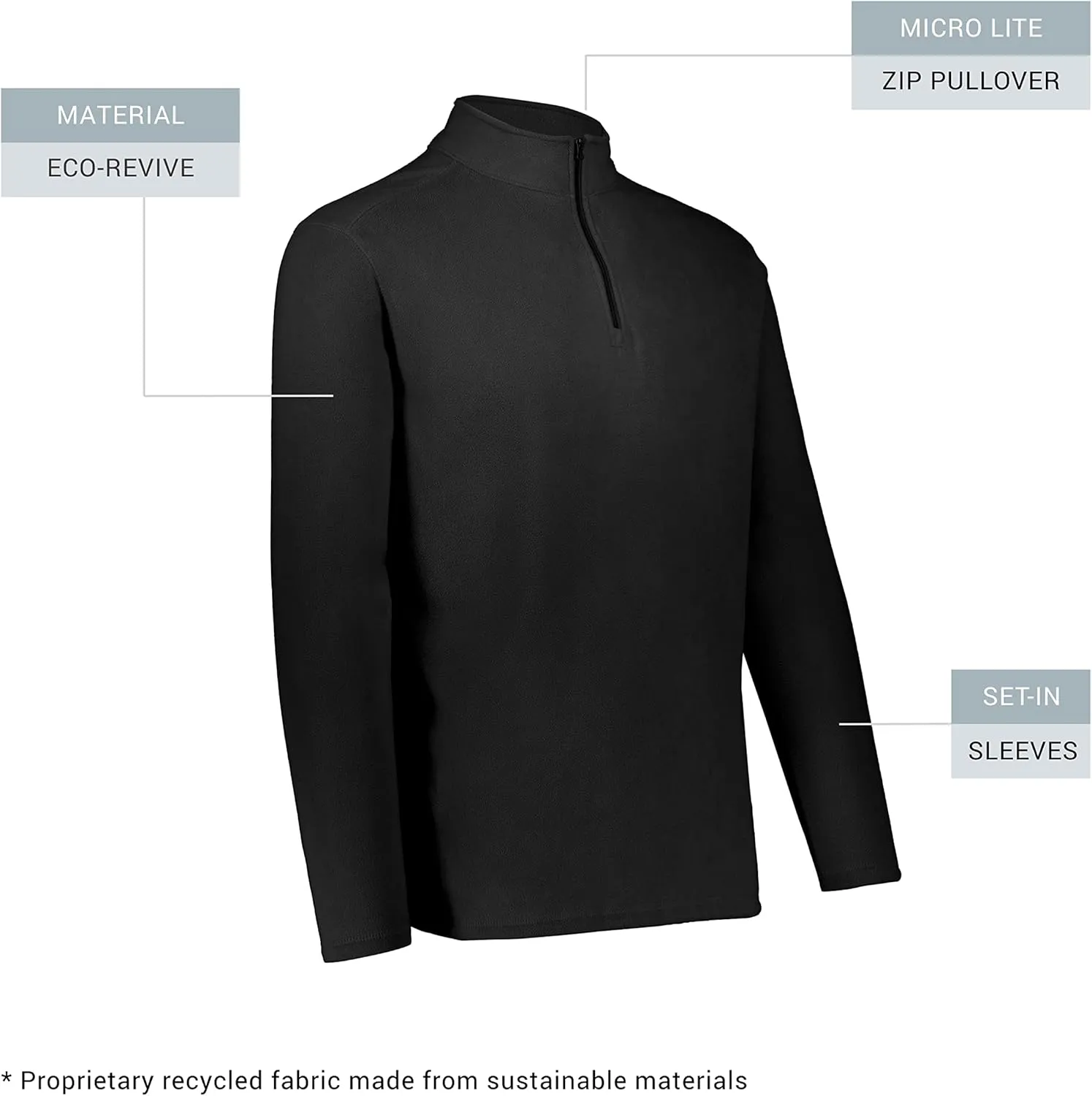 Augusta Sportswear Men's Micro-lite Fleece 1/4 Zip Pullover