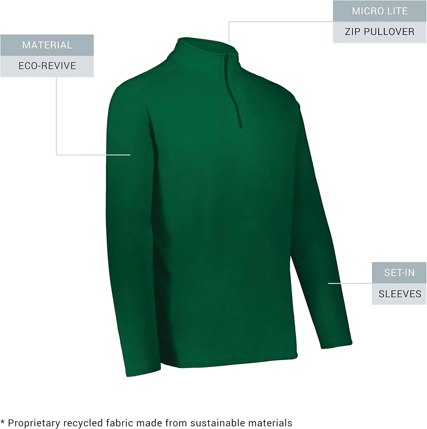 Augusta Sportswear Men's Micro-lite Fleece 1/4 Zip Pullover