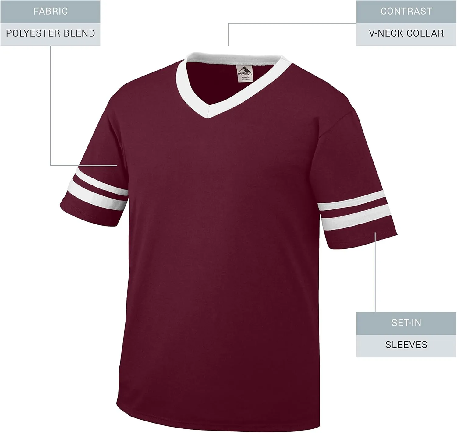 Augusta Sportswear Men's Sleeve Stripe Jersey