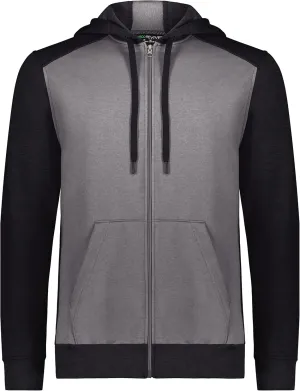 Augusta Sportswear Men's Three-Season Fleece Full Zip Hoodie