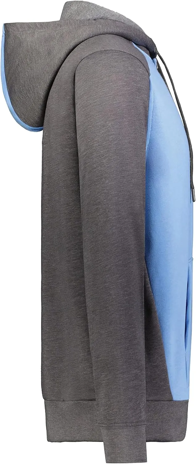Augusta Sportswear Men's Three-Season Fleece Full Zip Hoodie