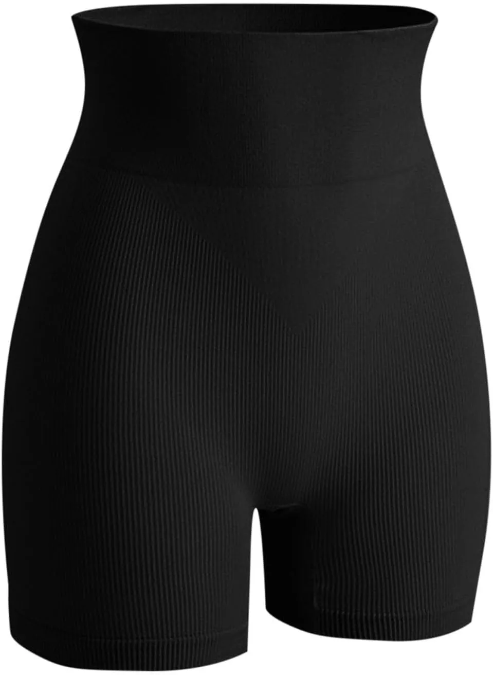 Biker Shorts Womens Clothes Tummy Control High Waisted Yoga Shorts Solid Color Ribbed Seamless Bottoms Summer Outfits