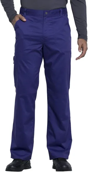 Cherokee Cargo Pants for Men Scrub, Modern Fit Inside Drawstring Bottom WW140