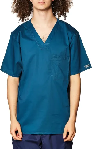 Cherokee Workwear Scrubs Men's Stretch V-Neck Top