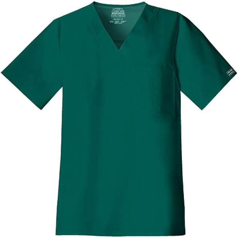 Cherokee Workwear Scrubs Men's Stretch V-Neck Top
