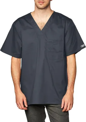 Cherokee Workwear Scrubs Men's Stretch V-Neck Top