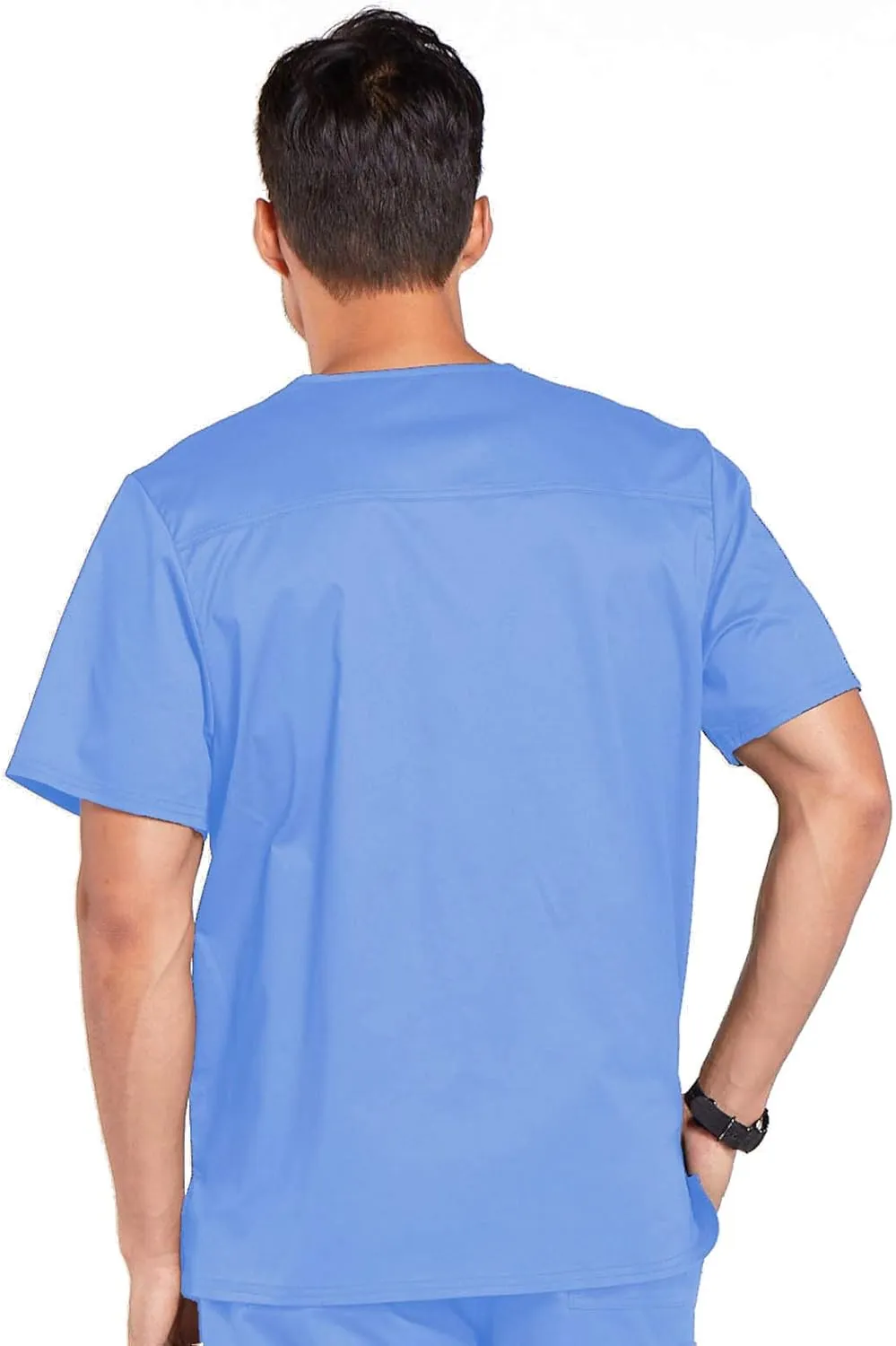 Cherokee Workwear Scrubs Men's Stretch V-Neck Top