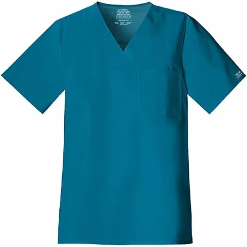 Cherokee Workwear Scrubs Men's Stretch V-Neck Top