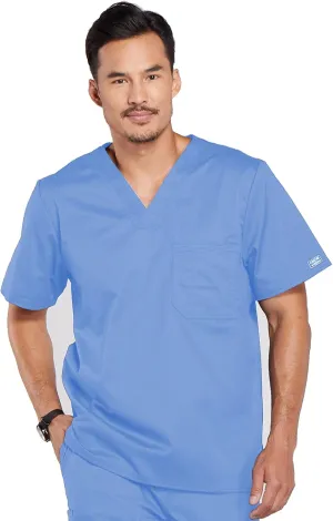 Cherokee Workwear Scrubs Men's Stretch V-Neck Top