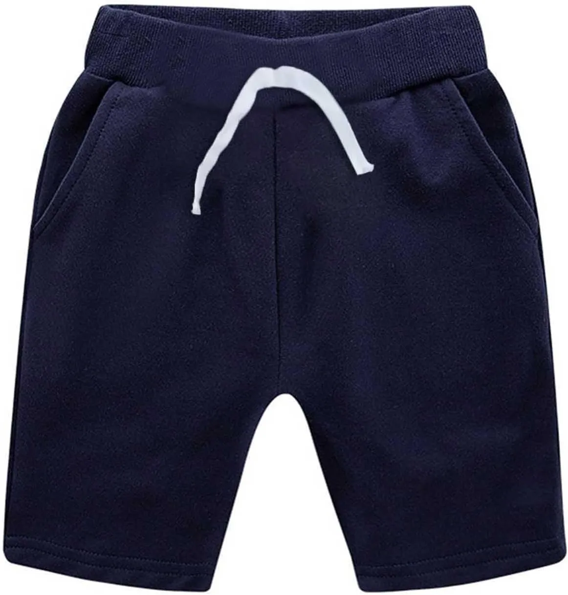 Girls Boys Basketball Shorts Solid Toddler Cotton Athletic Running Shorts Quick Dry Pull On Jogger Bottoms Pants