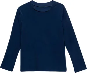 Gottex Kids Toddler and Little Boys Navy Rash Guard Long Sleeve Swimsuit UV Sun Protection Bathing Suit for Boy