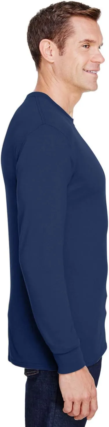 Hanes W120 Adult Workwear Long-Sleeve Pocket T-Shirt