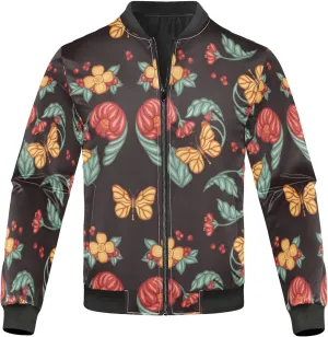 linqin Gentle Butterflies Lightweight Jacket Men Windbreaker Mens Light Windbreaker Mens Jacket Softshell Sportwear