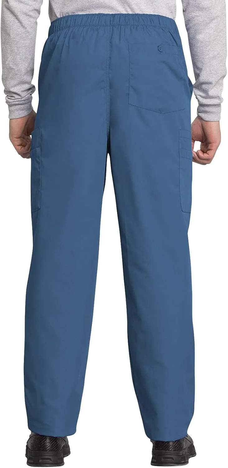 Medical Cargo Pants for Men Workwear Originals, Zipper Fly Scrubs for Men 4000
