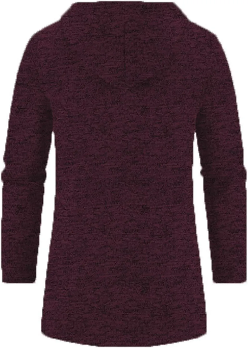 Mens Long Cardigan Jacket Thermal Loose Fit Casual Coat Hooded Drawstring Warm Sweaters Fashion Knitted Jackets