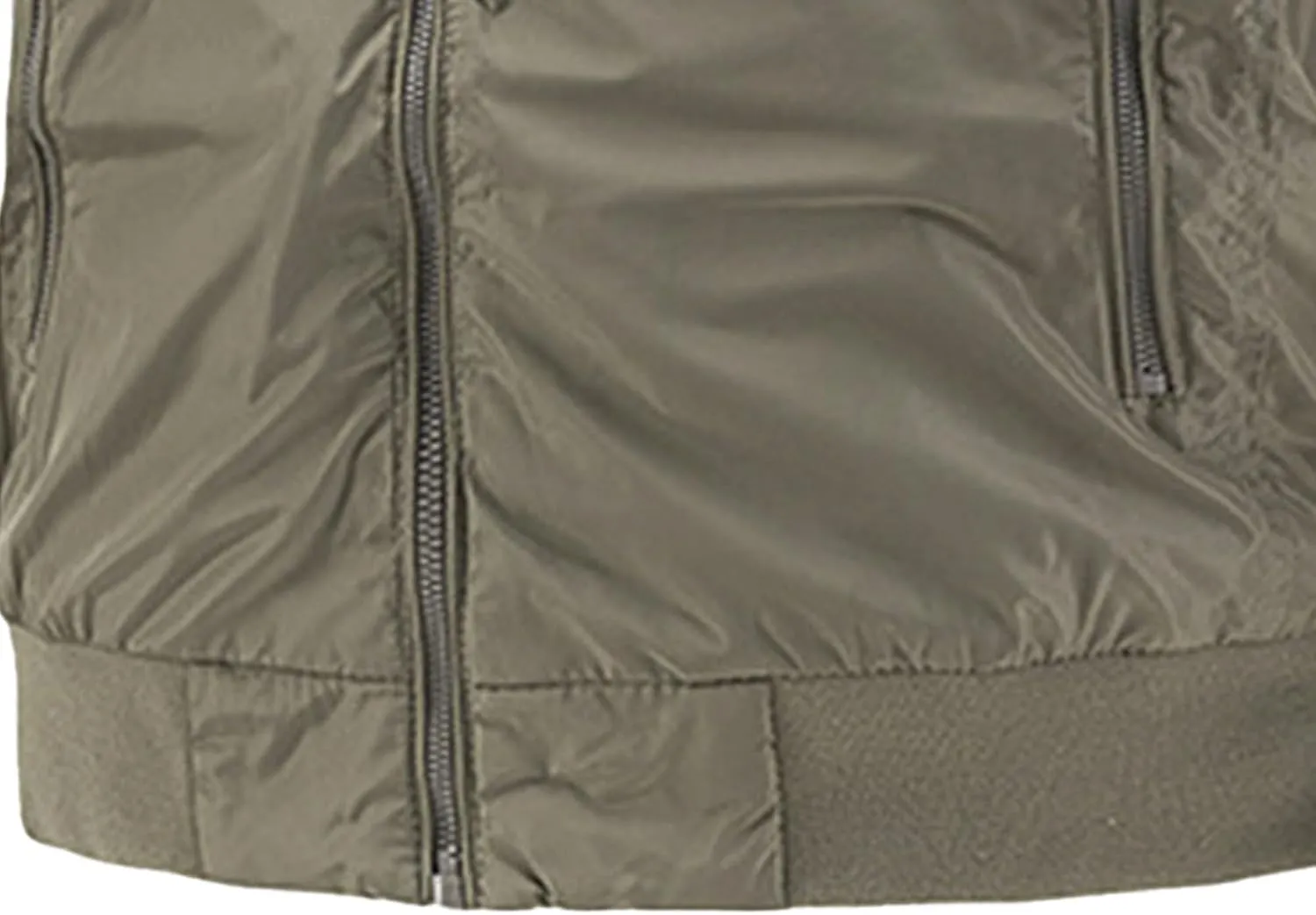 Men's Packable Hooded Bomber Jacket Lightweight Sportwear Zipper Windbreaker Business Casual Cotton Varsity Coat