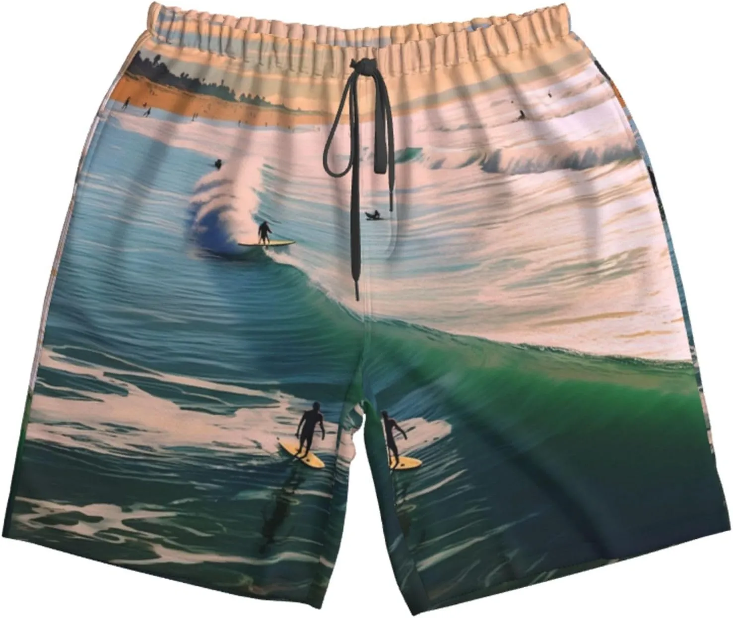 Mens Swim Trunks Quick Dry Board Shorts with Pocket Men Swim Shorts Beach Surf Beach Bathing Suits