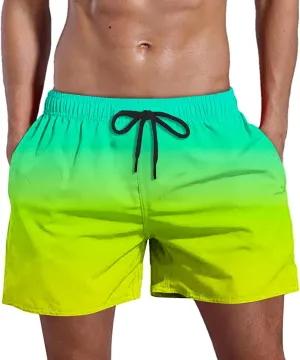 Mens Swim Trunks Quick Dty Bathing Suit Beach Pants Quick Dty Mens Swimming Trunks Swimsuit Swim 5 Inch