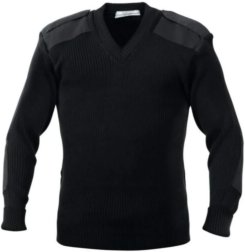 Mens V-Neck NATO Security Sweater/Workwear