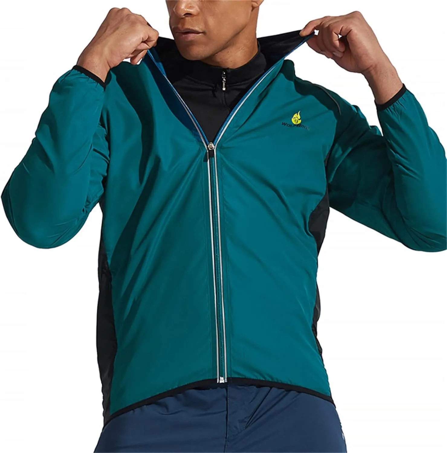 Mountain Bike Shirts Cycling Jacket Jerseys Vest Wind Coat Windbreaker Jacket Outdoor Sportswear