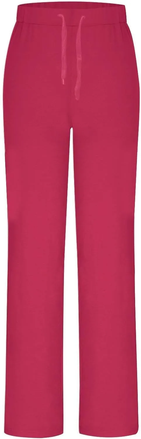 Mzkdieey Women's Wide Leg Yoga Pants Casual Drawstring Sweatpants Baggy Comfy Lounge Pants Pajama Bottoms with Pockets