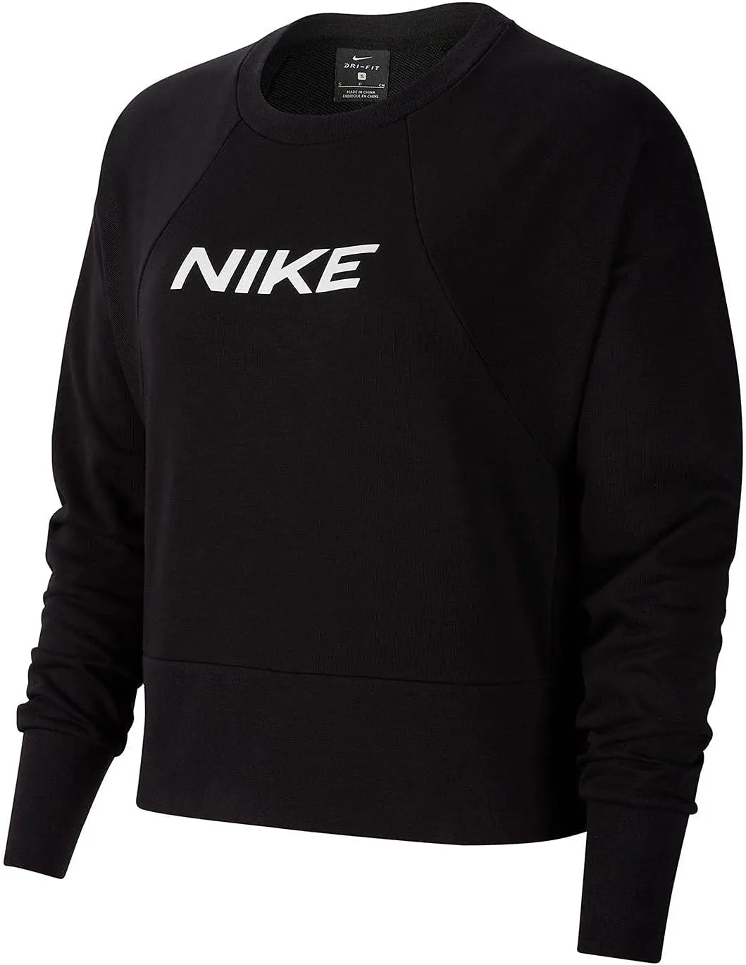 Nike Women's Sportswear Heritage Floral-Print Cropped Fleece Top