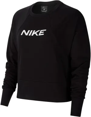 Nike Women's Sportswear Heritage Floral-Print Cropped Fleece Top
