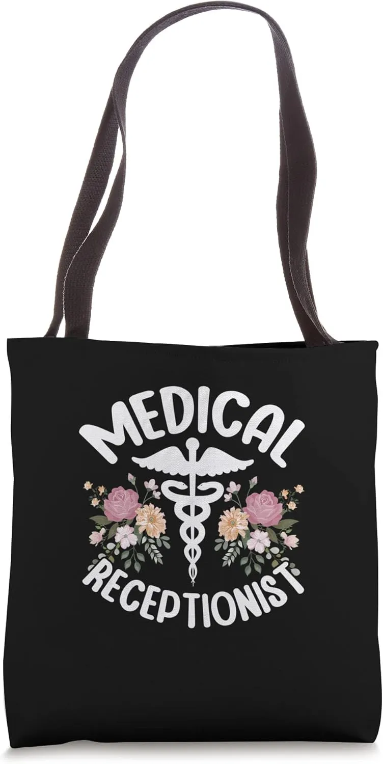 Nursing Life Health Clinic Worker - Medical Receptionist Tote Bag