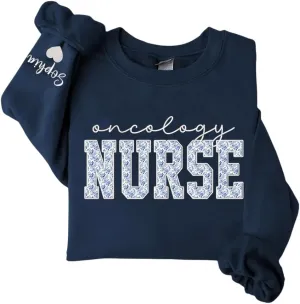 Personalized Nurse Sweatshirt, Custom Registered Nurse Shirt, RN Shirt, Nursing Gift, Gifts for Healthcare Worker