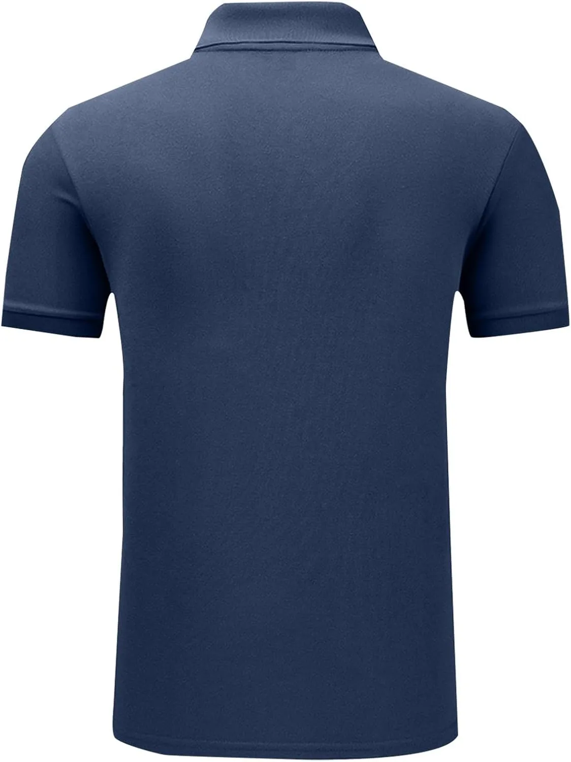 Polo Shirts for Men Short Sleeve Quick Dry Moisture Wicking Casual Solid Golf Tshirts 2025 Stylish Performance