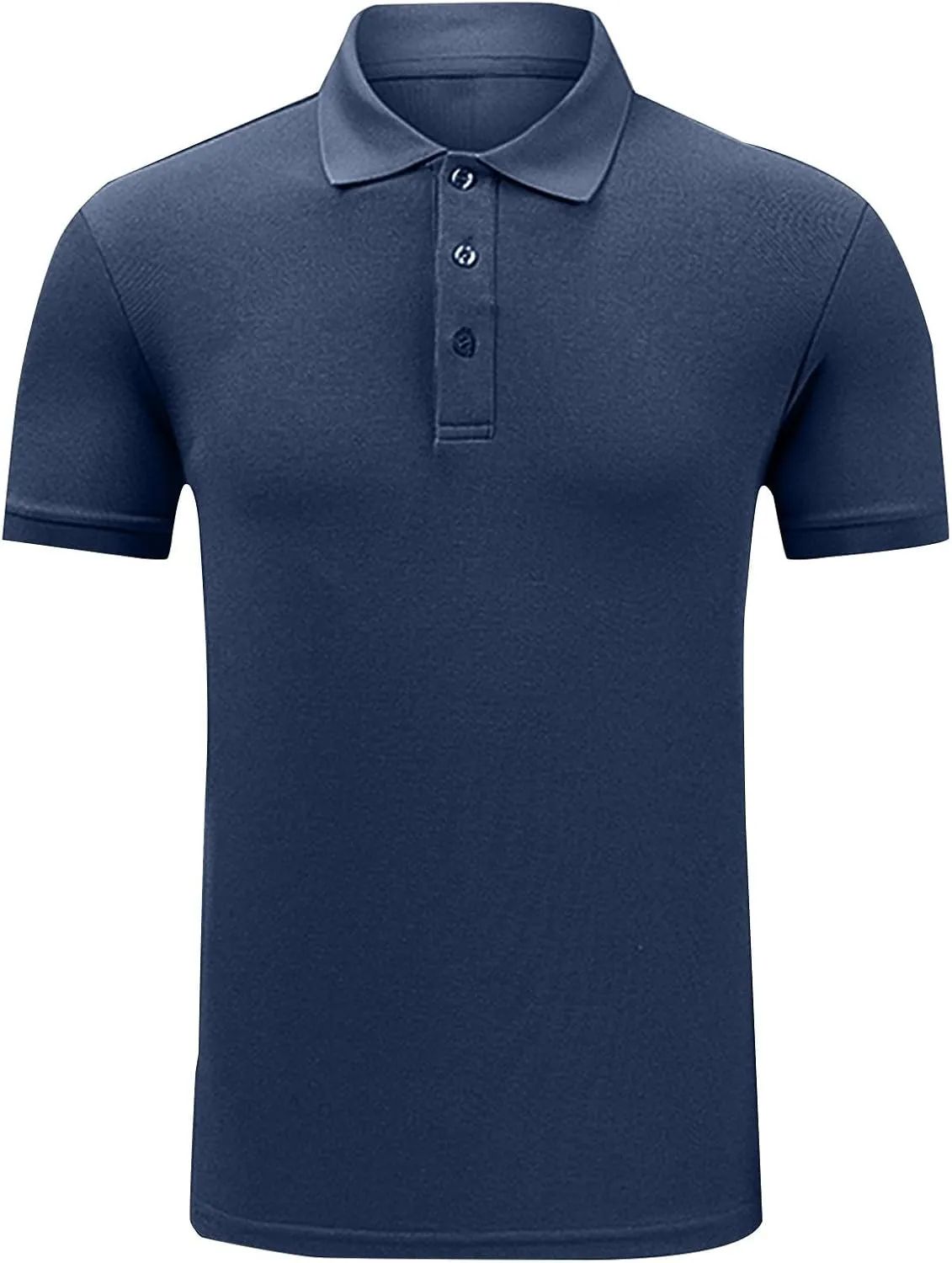 Polo Shirts for Men Short Sleeve Quick Dry Moisture Wicking Casual Solid Golf Tshirts 2025 Stylish Performance
