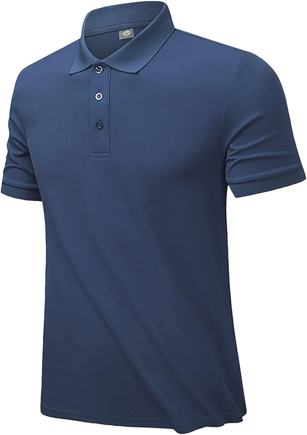 Polo Shirts for Men Short Sleeve Quick Dry Moisture Wicking Casual Solid Golf Tshirts 2025 Stylish Performance