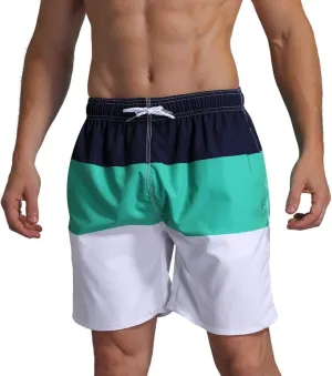 RTRDE Men's Swim Shorts Trunks Quick Dry Beach Shorts with Pockets Swimming, L-4XL