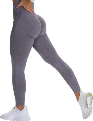 Running Leggings for Women Butt Lift Seamless High Waist Stretchy Tummy Control Sports Yoga Leggings Summer Sportwear