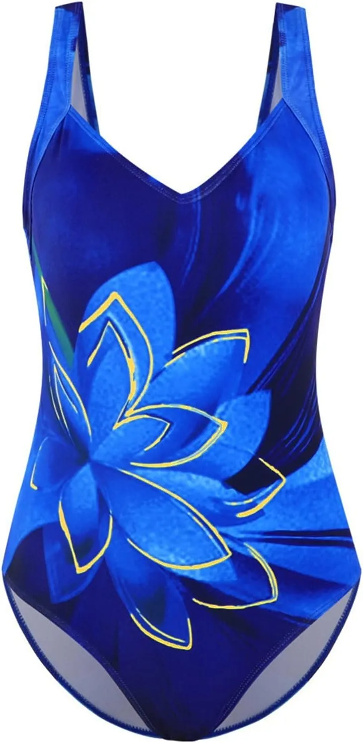 Rvidbe Women's Competitive Athletic 1 Piece Swimsuit Racerback Training Swimwear Bathing Suits Swimsuit Women