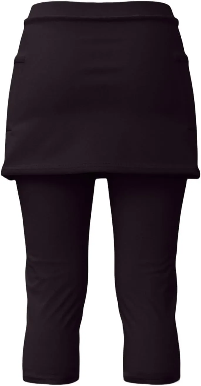 Skirted Leggings for Women 2025 Tennis Golf Skorts Capris Pickleball Clothing Outfits Gym Yoga Leggings with Skirts
