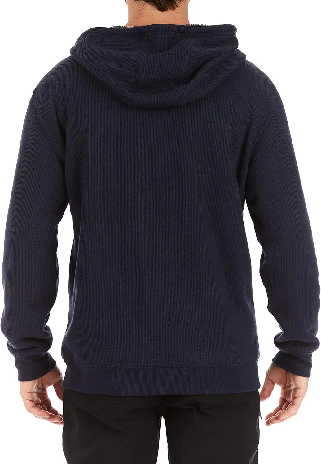 Smith's Workwear Men's Sherpa-Bonded Thermal Knit Hooded Jacket
