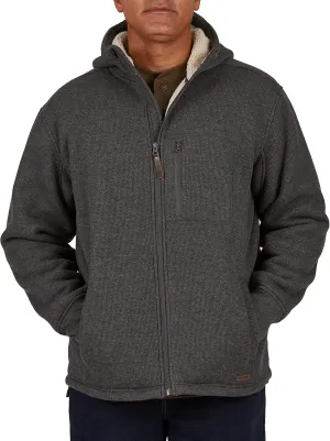 Smith's Workwear Men's Sherpa Lined Hooded Thermal Shirt Jacket