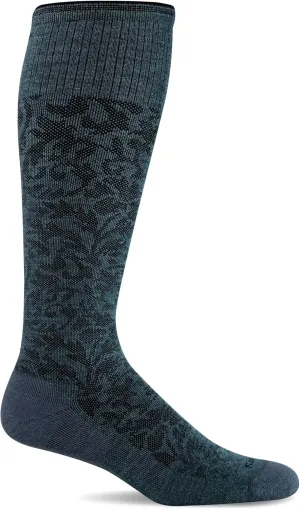 Sockwell Women's Damask Moderate Graduated Compression Sock