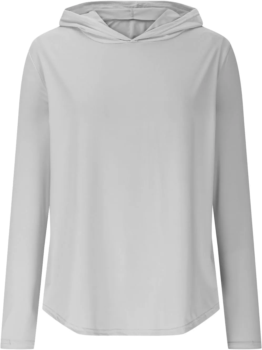 Sun Protection Hoodie For Women UPF 50  Fishing Hiking Shirt Lightweight Cool Rash Guard Casual Long Sleeve Spf Shirt