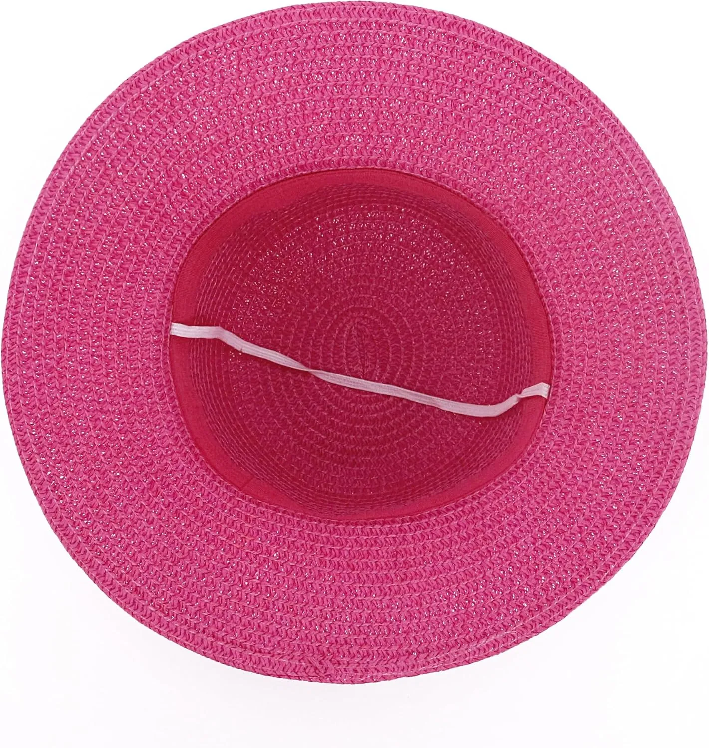 Surkat Girls Flower Straw Hat Large Brim Beachwear Sunhat Floral Tea Party Cap