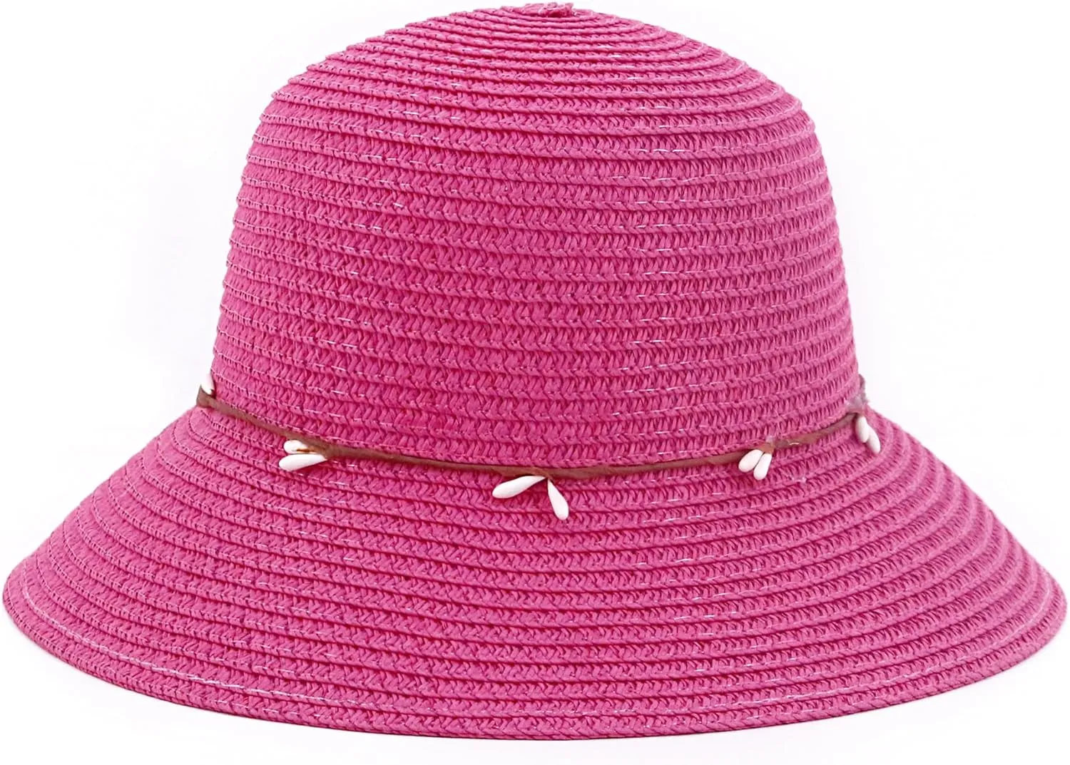 Surkat Girls Flower Straw Hat Large Brim Beachwear Sunhat Floral Tea Party Cap