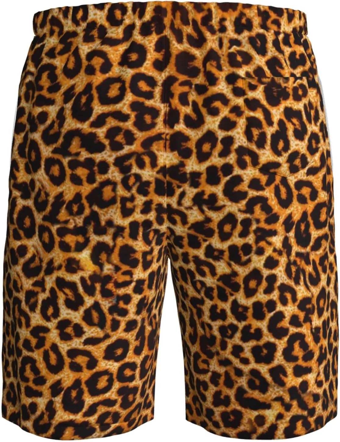 SWEET TANG Men's Soft Short Pants Breathable Beachwear Loose Shorts with Pockets